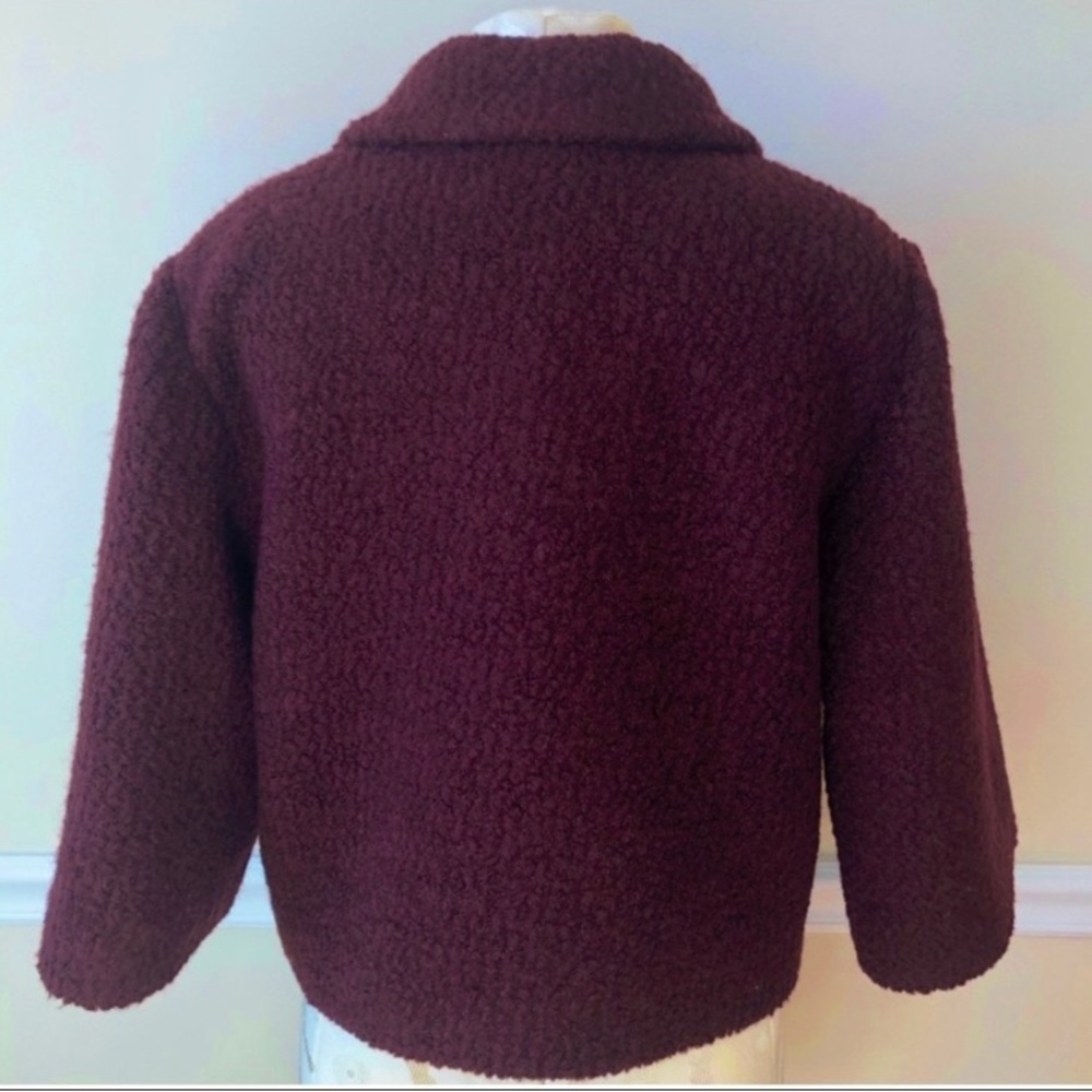 𝅺Anthropologie Raoul for Made in Kind Swing Jacket Coat Size 8P NWT - Picture 8 of 12